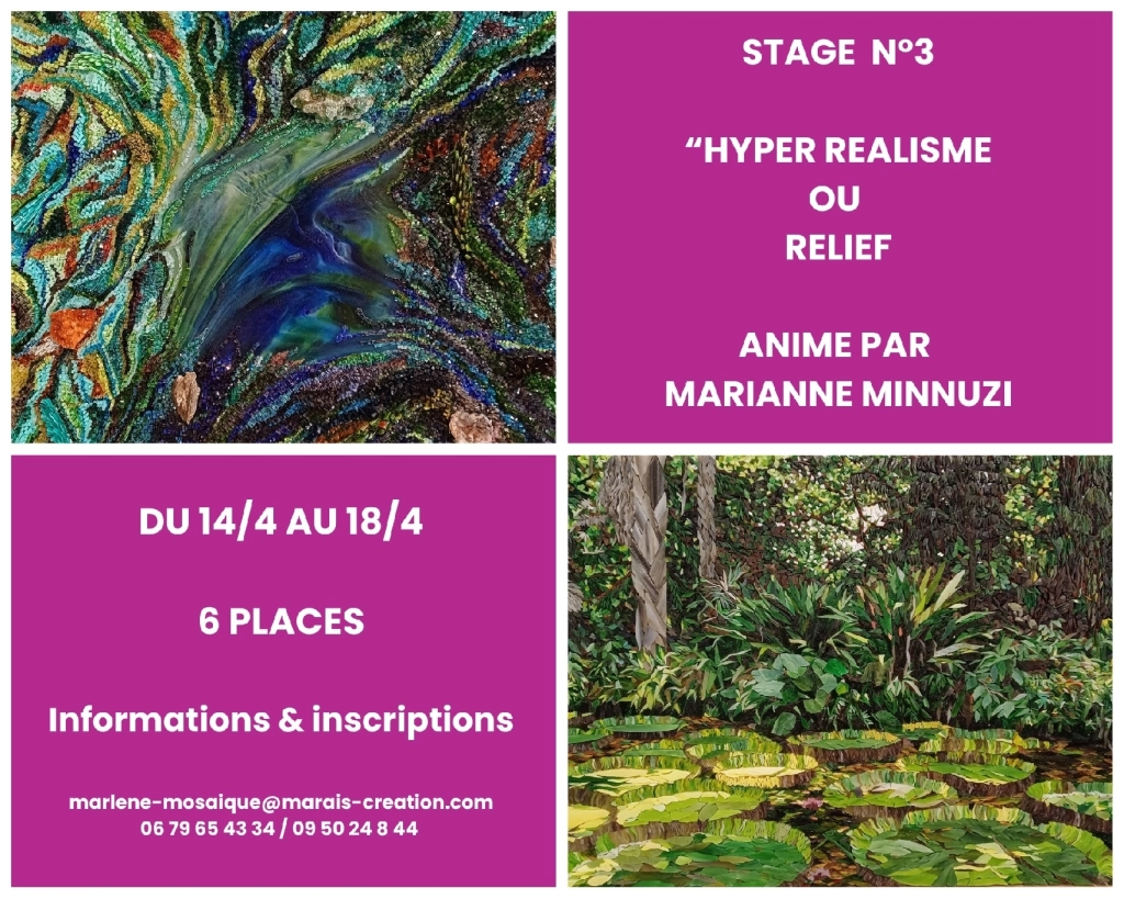 Formation Mosaïque "Nature Réaliste" - Avril 2025